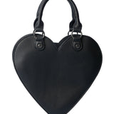 Banned Apparel Dreamology Heart Bat Handbag – Black Gothic Alternative Bag