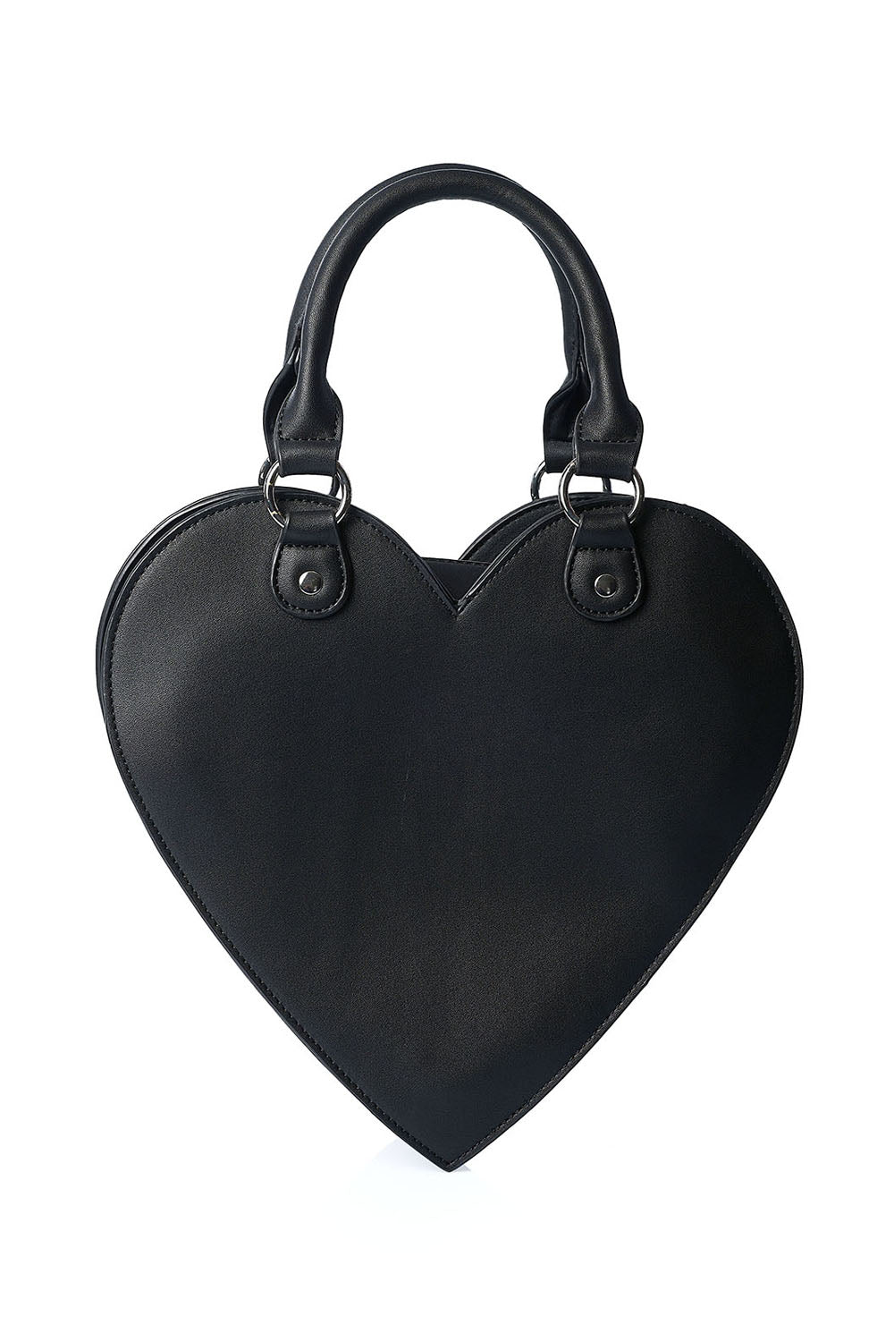 Banned Apparel Dreamology Heart Bat Handbag – Black Gothic Alternative Bag