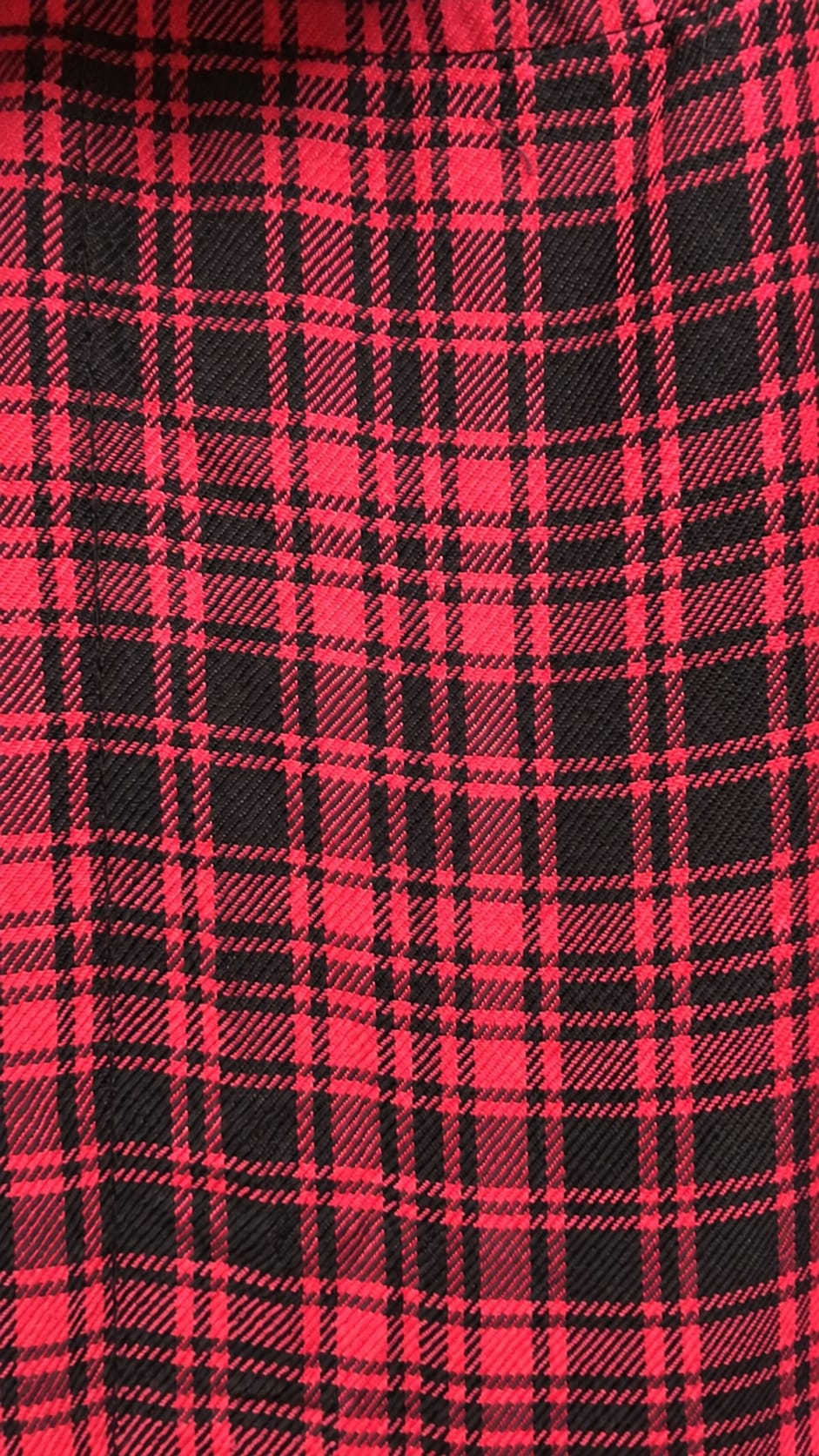 Hell Girl Pink Fuchsia Tartan Helena Skirt