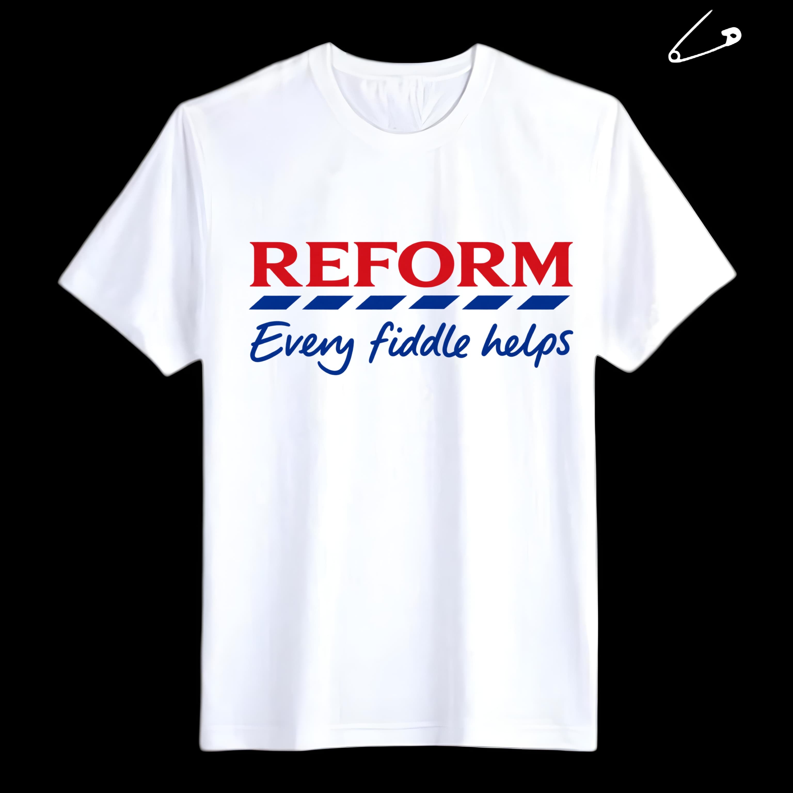 Reform Every Fiddle Helps  Graphic T-Shirt