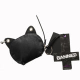 Banned Apparel Feminine Feline Alternative Gothic Punk Rock Grunge Coin Purse