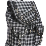Banned Apparel Black & White Yamy Backpack