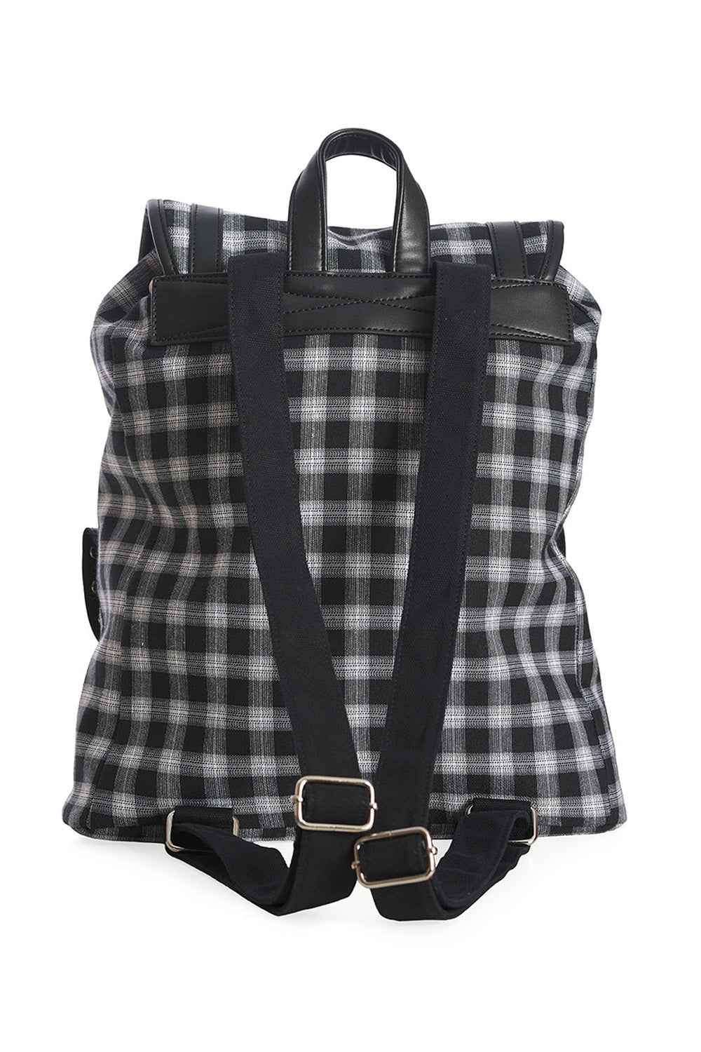 Banned Apparel Black & White Yamy Backpack