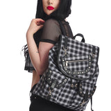 Banned Apparel Black & White Yamy Backpack