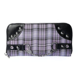 Banned Apparel Lilac Rise Up Alternative Gothic Punk Rock Grunge Wallet Purse