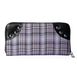 Banned Apparel Lilac Rise Up Alternative Gothic Punk Rock Grunge Wallet Purse