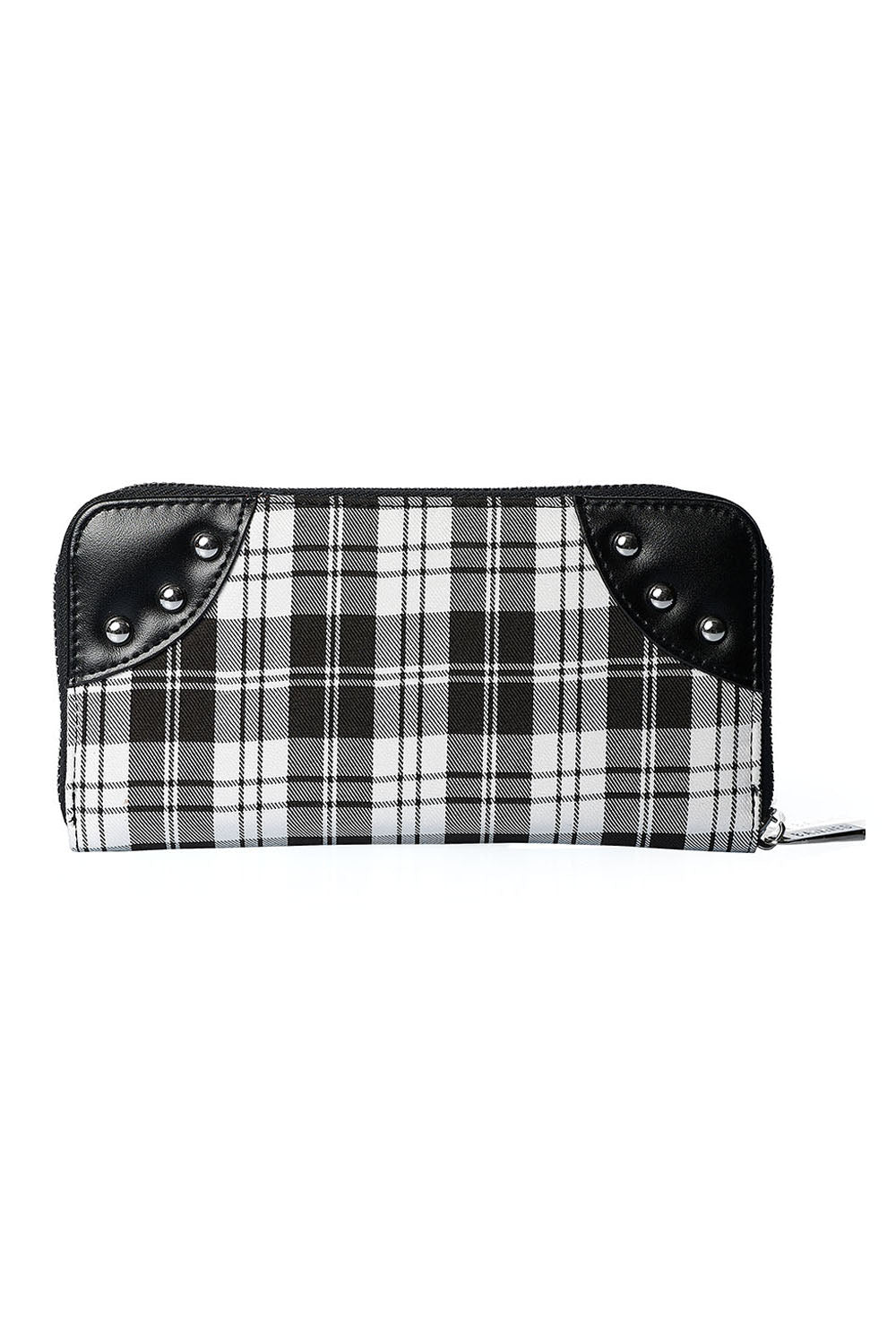 Banned Apparel Black/White Rise Up Alternative Gothic Punk Rock Grunge Wallet Purse