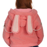 Banned Apparel Pink Vinnie The Bunny Hoodie Jacket