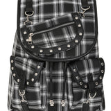 Banned Apparel Black & White Yamy Backpack