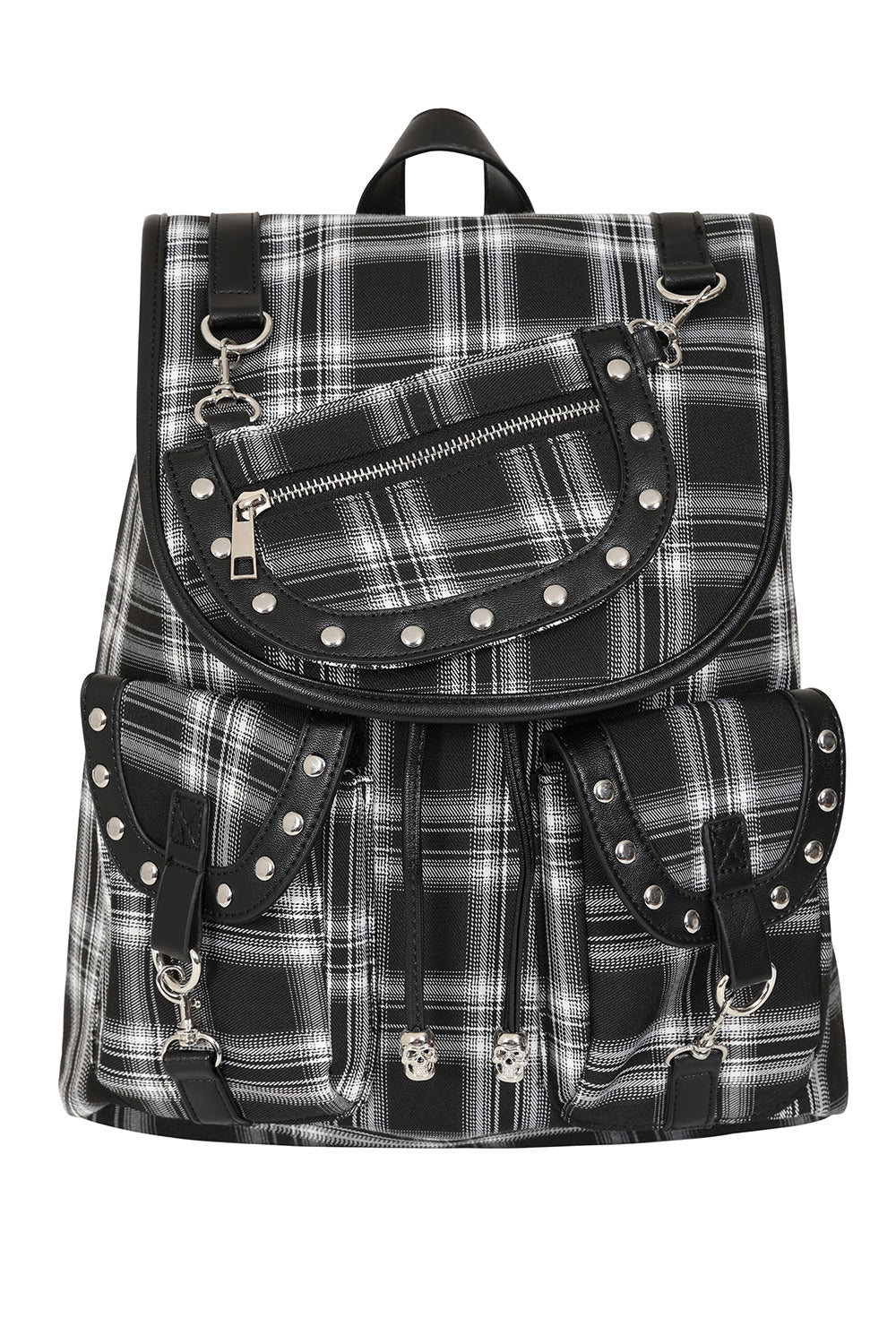 Banned Apparel Black & White Yamy Backpack
