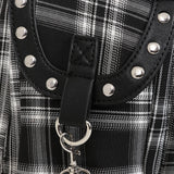 Banned Apparel Black & White Yamy Backpack