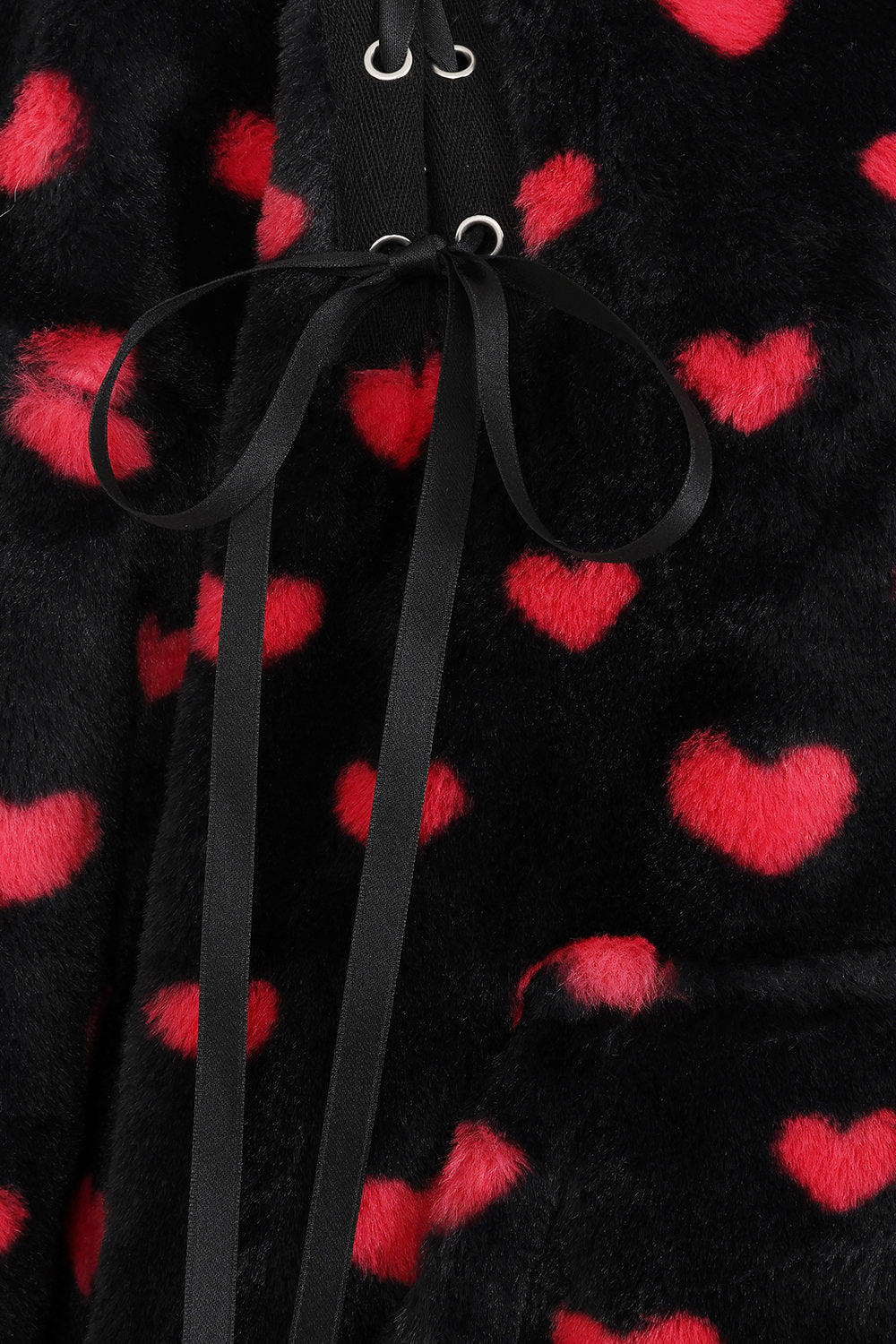 Banned Alternative Meowgical Girl Hoodie Black Red Gothic Kawaii Cat Ears Jacket