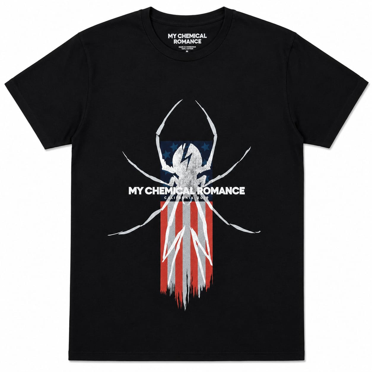 Official My Chemical Romance USA Spider T-Shirt