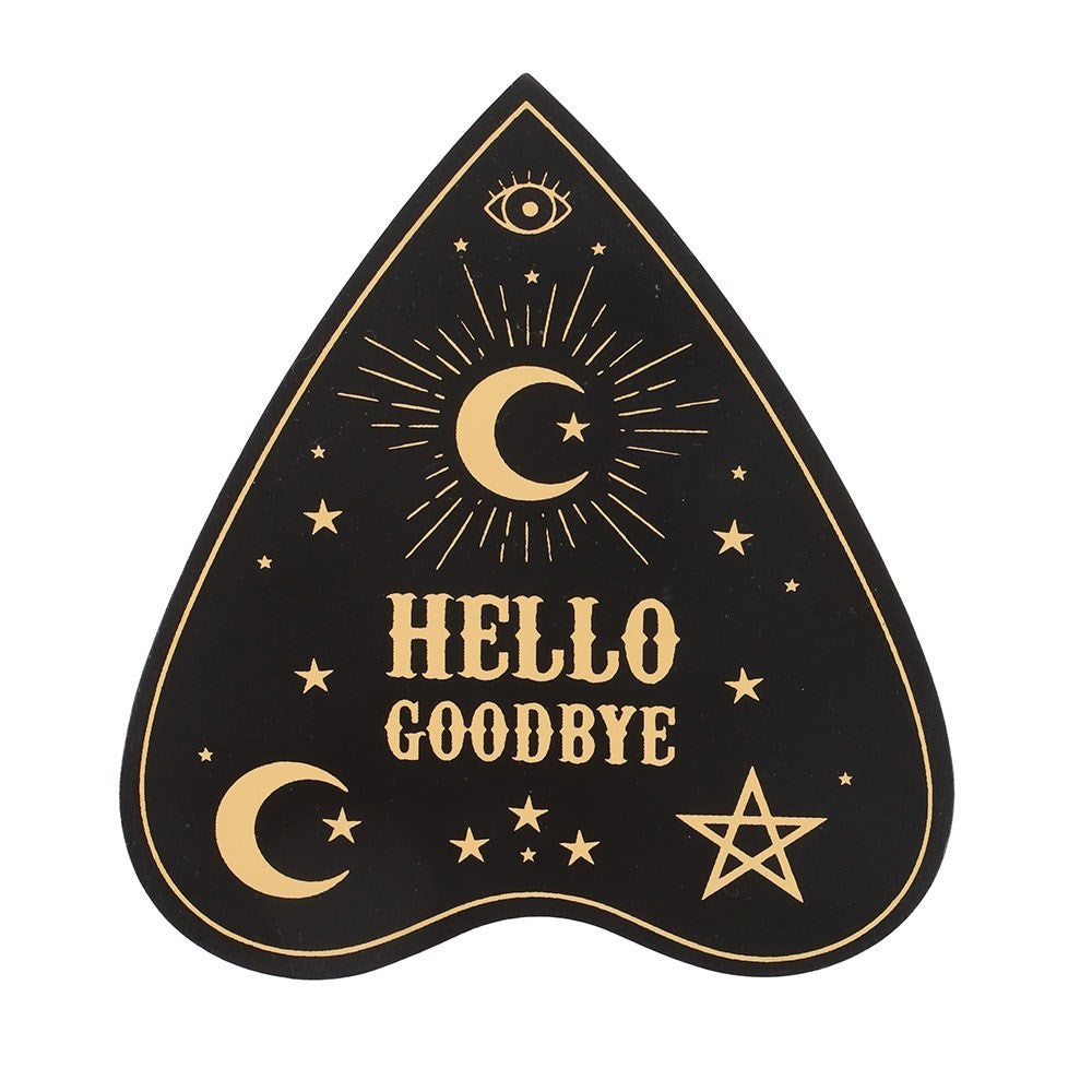 Black Talking Board Planchette Coaster Set of 4 Emo Gothic Alternative Punk3