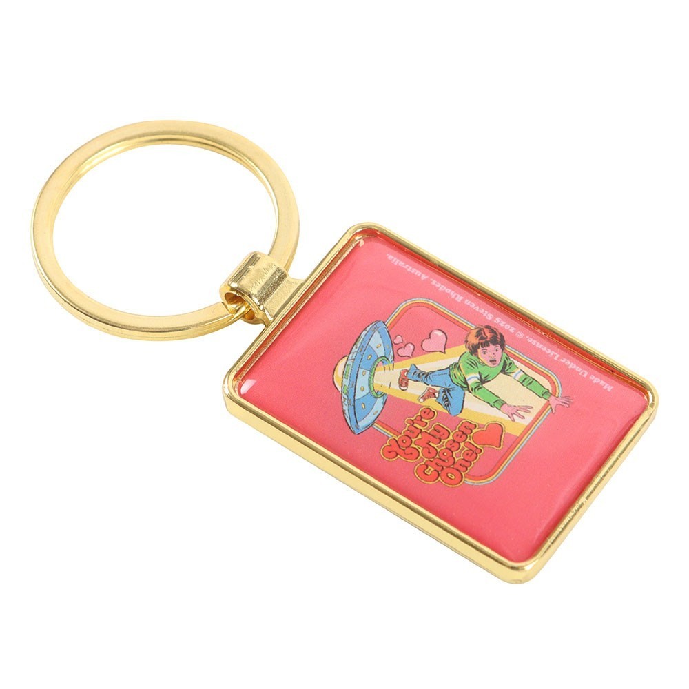 Steven Rhodes My Chosen One Occult Emo Punk Alt Art Keyring Chain Accessory2