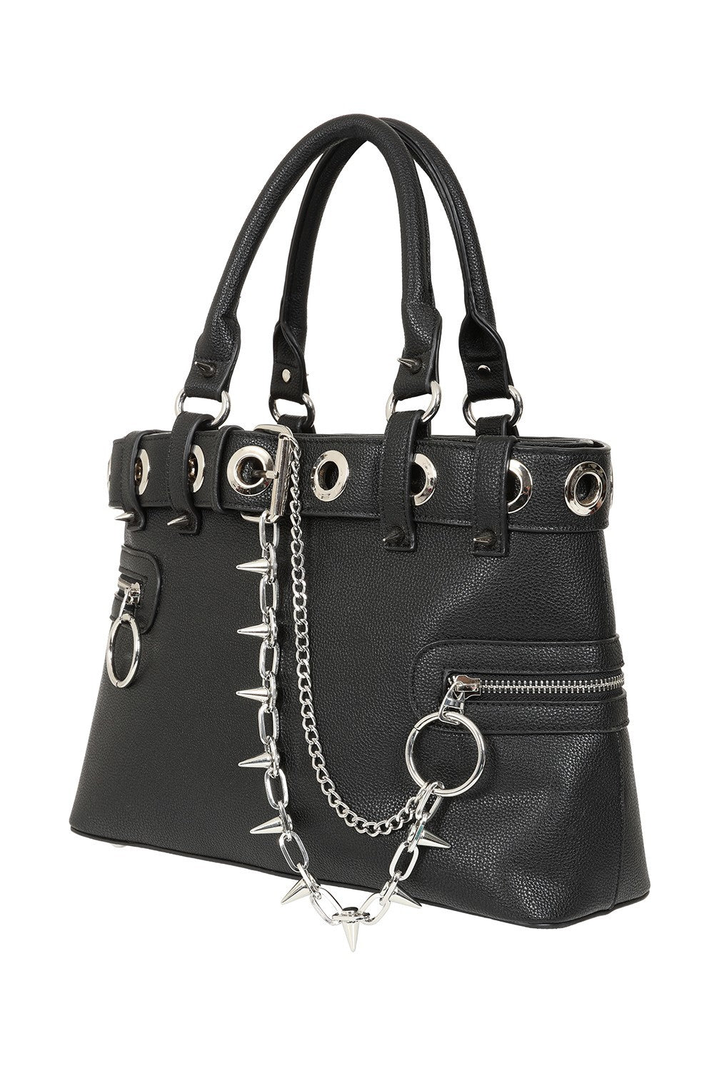 Banned Apparel Chain Reaction Emo Goth Alt RXN Hand Bag With Shoulder Strap1