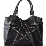Banned Apparel Calling Of The Eclipse Pentagram Handbag Black Gothic Alternative3