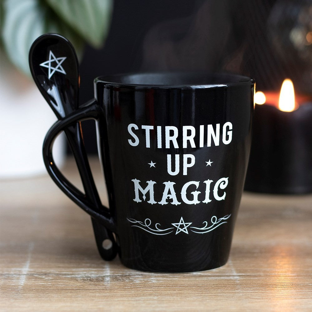 Stirring Up Magic Mug and Spoon Set0