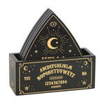 Black Talking Board Planchette Coaster Set of 4 Emo Gothic Alternative Punk1