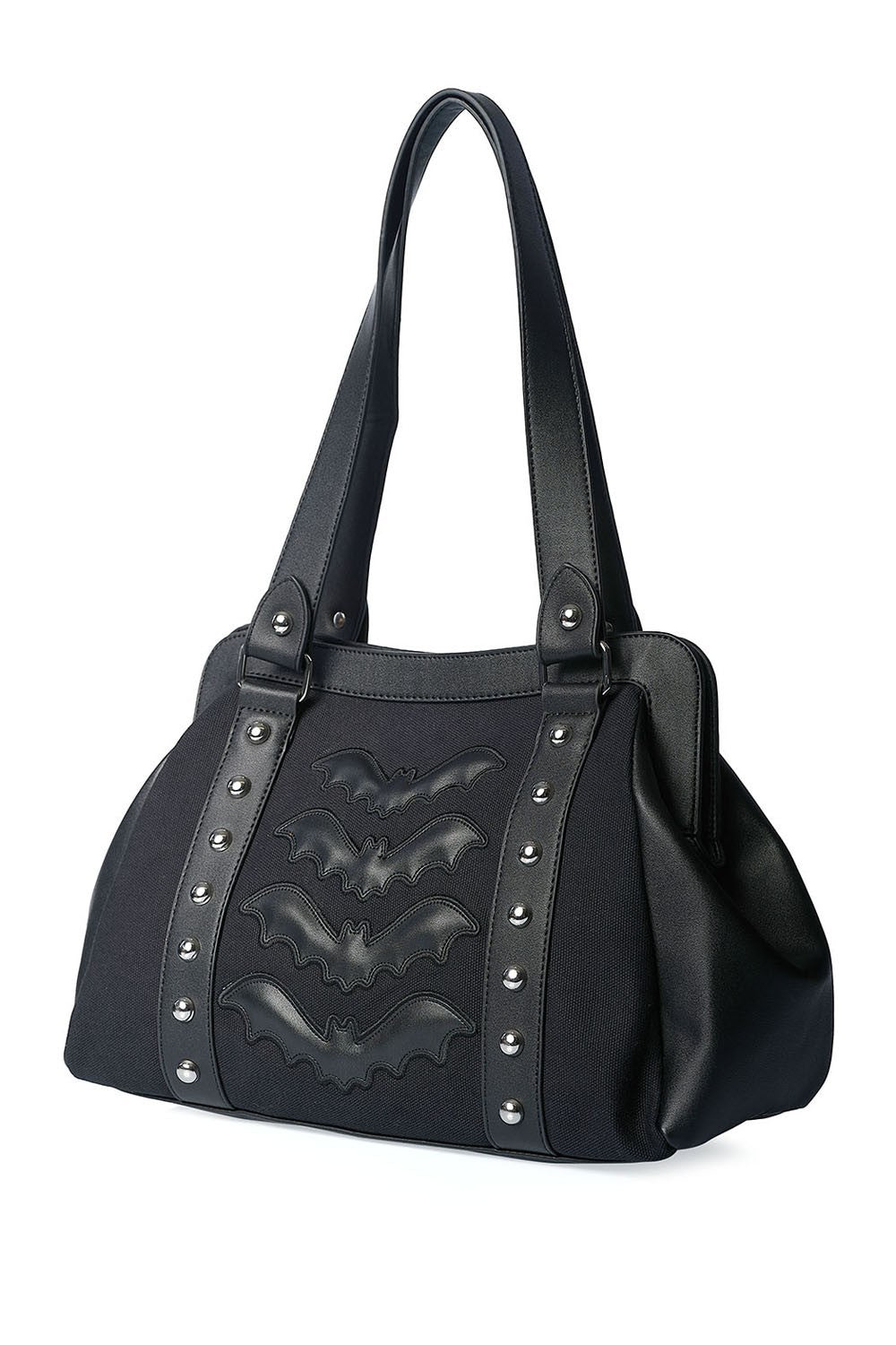 Banned Apparel Night Wings Emo Goth Alternative Hand Bag With Shoulder Strap1