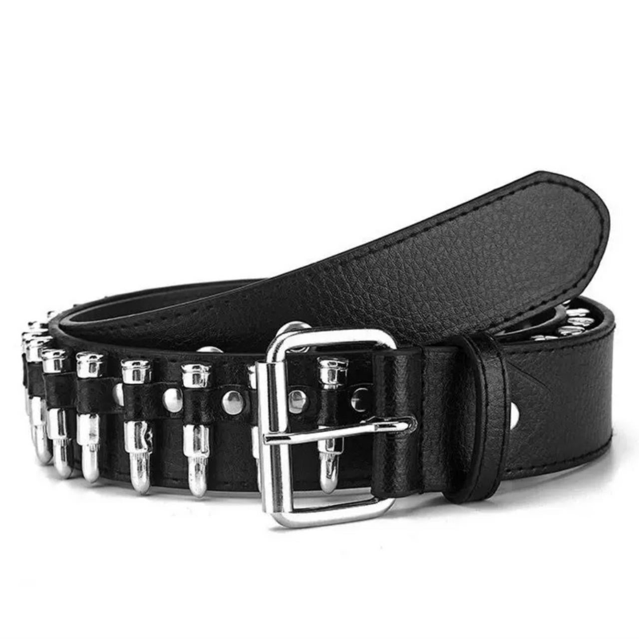 Alternative Gothic Skater Punk Rock Grunge Occult Emo E-Girl Metal Bullet Belt3