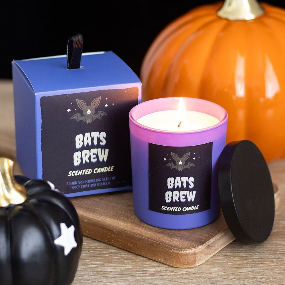 Bats Brew Clove & Tobacco Scented Candle Goth Occult Witch By Steven Rhodes0