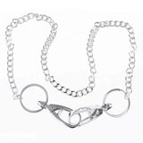 Poizen Industries Ravenblind Alternative Gothic Grunge Occult Emo Trouser Chain1