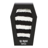 Alternative Emo Punk Striped Socks In Coffin Gift Box3