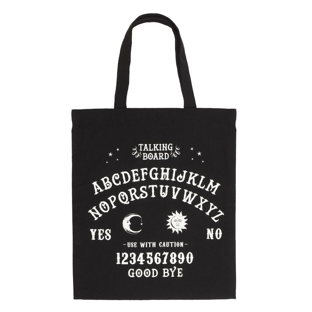 Talking Board Polycotton Tote Bag Emo Alt Pastel Goth Alternative Punk Metal1