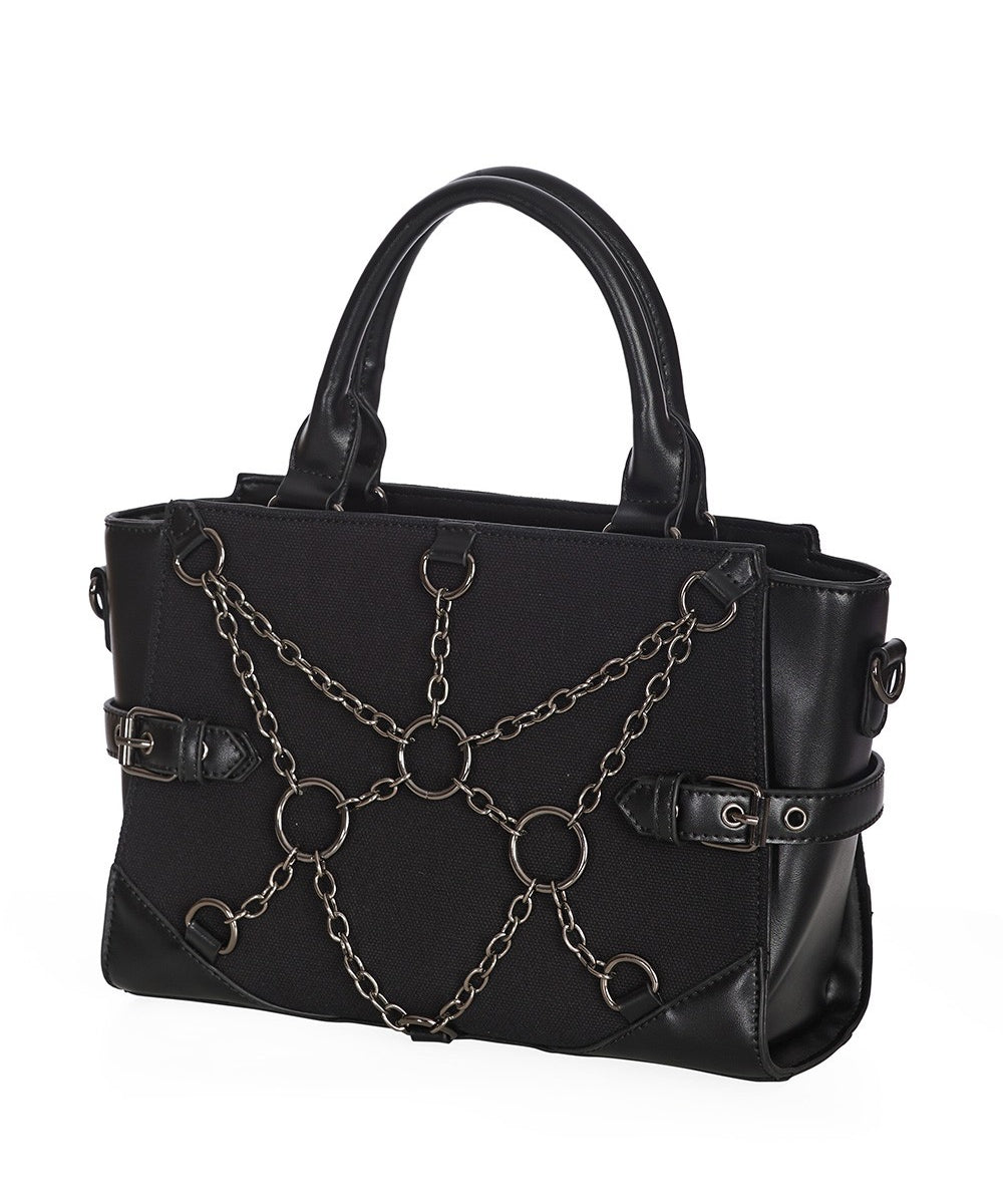 Banned Apparel Beyond Chain Emo Goth Punk Handbag1