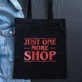 Just One More Shop Polycotton Tote Bag Emo Alt Goth Alternative Punk0
