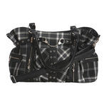 Banned Apparel Black & White Rise Up Gothic Alternative Grunge Occult Handbag4