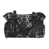 Banned Apparel Black & White Rise Up Gothic Alternative Grunge Occult Handbag4