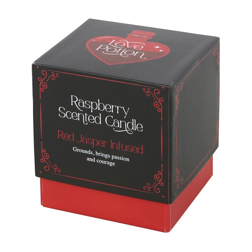 Gothic Love Potion Raspberry Crystal Chip Candle Best Seller5