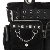 Banned Apparel Black Sweet Revenge Alt Gothic Punk Rock Grunge Occult Handbag3