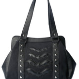 Banned Apparel Night Wings Emo Goth Alternative Hand Bag With Shoulder Strap0