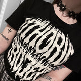 Black Floral Alt choker Alternative Emo Gothic Punk Rock Skater Grunge Occult4
