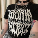 Black Floral Alt choker Alternative Emo Gothic Punk Rock Skater Grunge Occult2