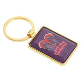 Steven Rhodes Love You To Death Occult Emo Punk Alt Art Keyring Chain Accessory2