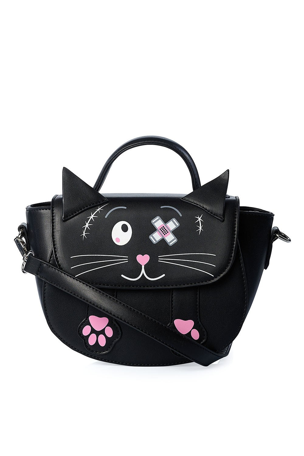 Banned Apparel Neko Emo Goth Alternative Hand Bag With Shoulder Strap4