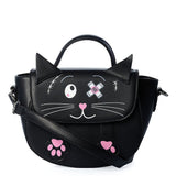 Banned Apparel Neko Emo Goth Alternative Hand Bag With Shoulder Strap4