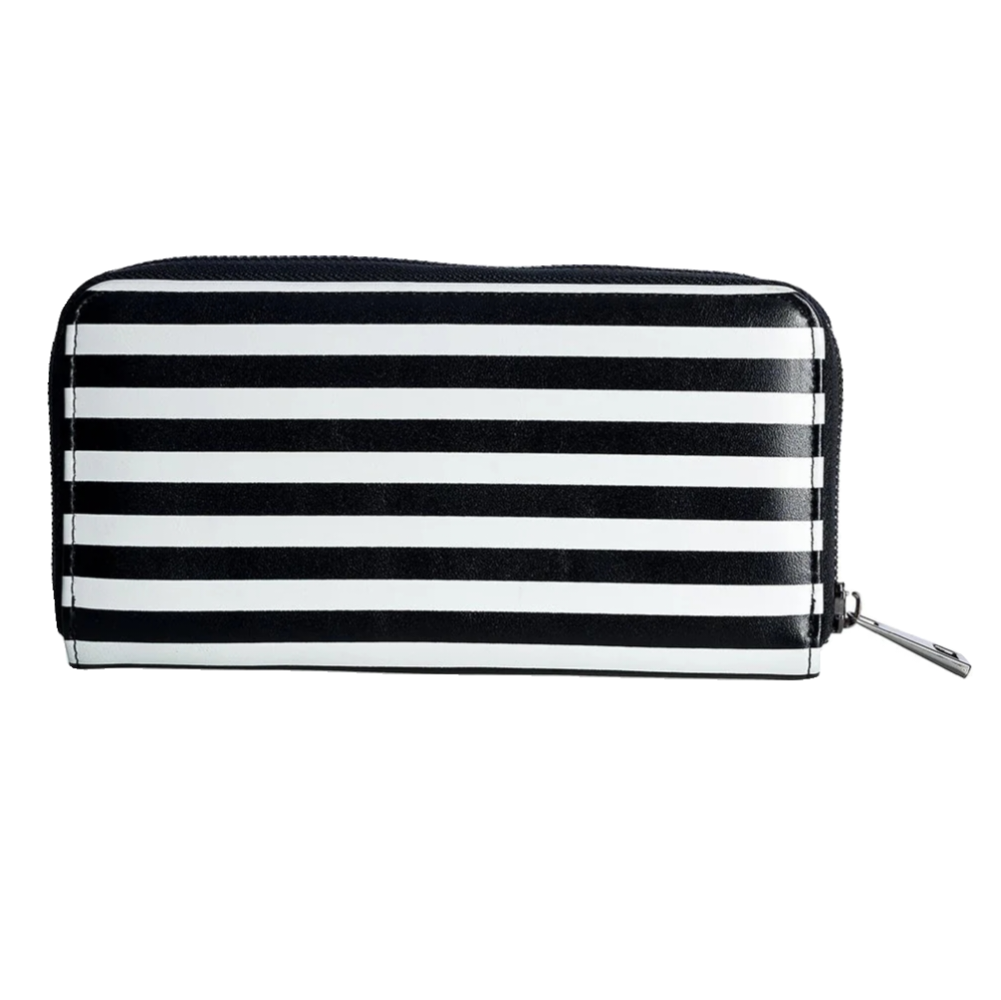 Banned Apparel Alternative Gothic Grunge Punk Rock Emo White Creeps Wallet Purse1