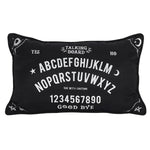 Gothic Ouija Rectangular Black And White Talking Board Cushion0
