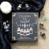 Crystals for Spells Crystal Chip Bottle Gift Set Gothic Alternative Emo Punk3