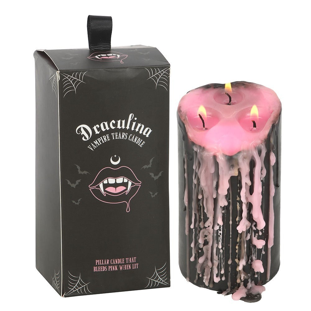 Draculina Vampire Tears Large Scented Candle Gothic Alternative Emo Occult Witch1