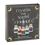 Crystals for Spells Crystal Chip Bottle Gift Set Gothic Alternative Emo Punk0