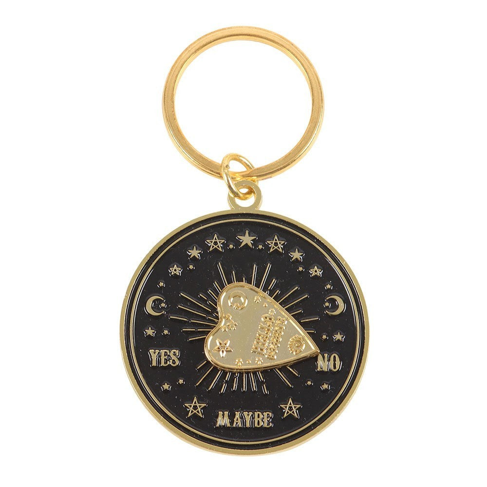 Spinning Talking Board Planchette Keyring Emo Punk Gothic Alternative4