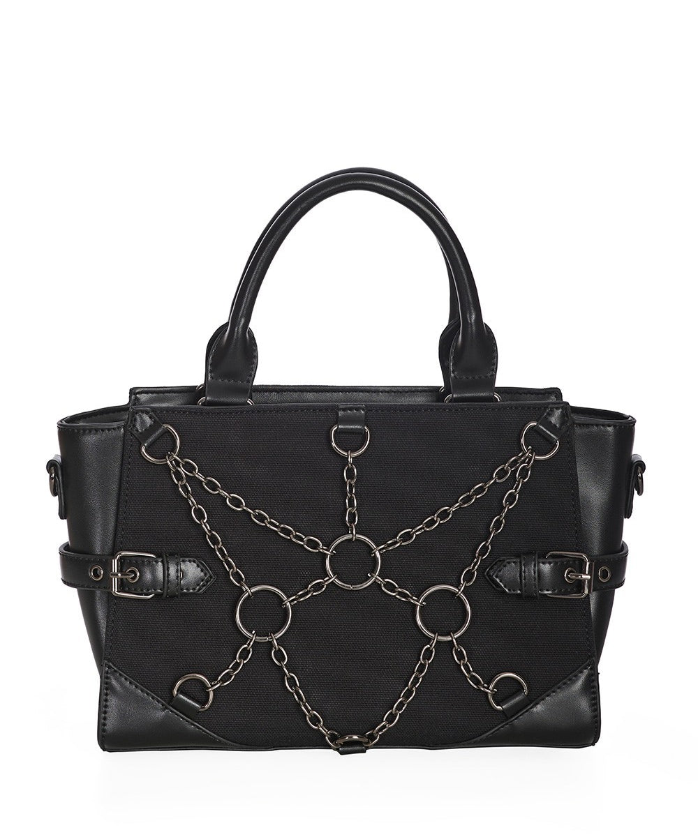 Banned Apparel Beyond Chain Emo Goth Punk Handbag0