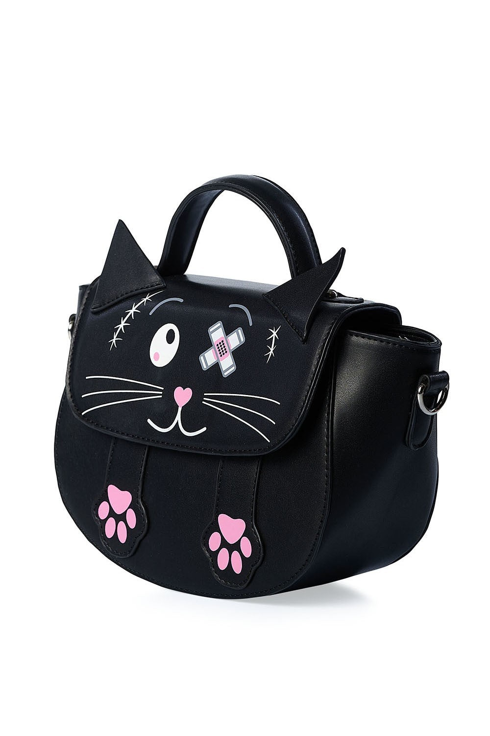 Banned Apparel Neko Emo Goth Alternative Hand Bag With Shoulder Strap2