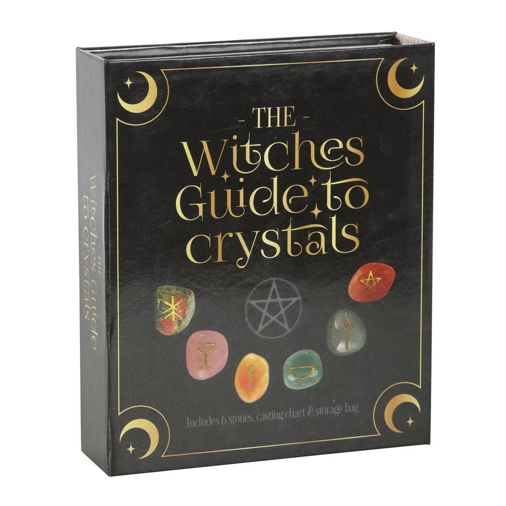 The Witches Guide to Crystals Boxed Gift Set Gothic Alternative Emo1